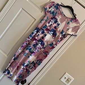 Floral midi dress